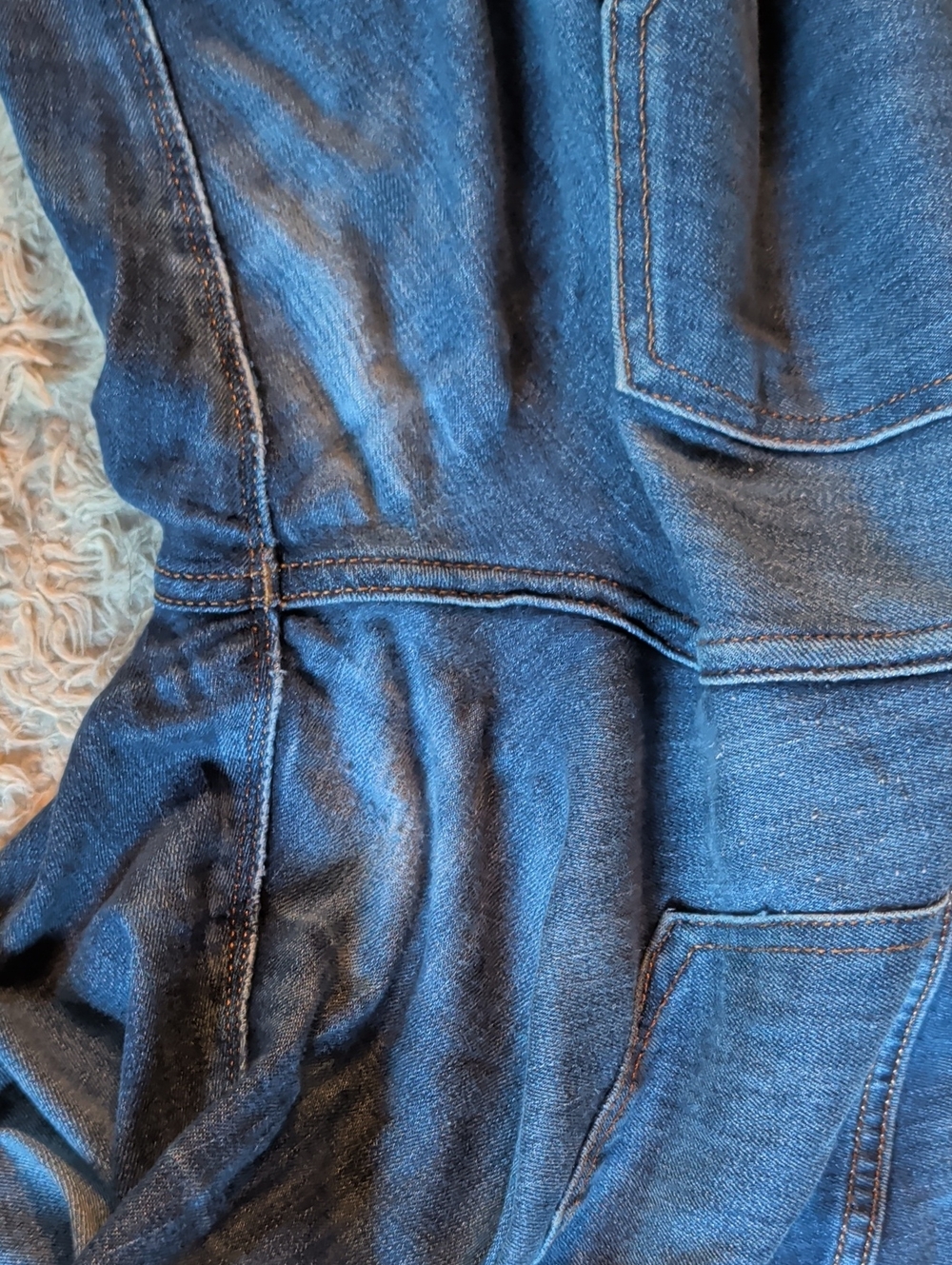 Express Mid Rise Jean Legging - Picture 3 of 3